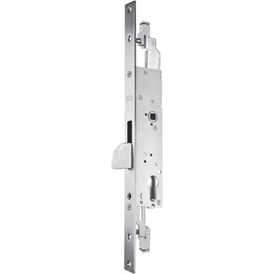 SERRATURA MONTANTE INFILARE N988 GIRA CORNI  B.Q INOX F.MM 24 F.SAGOM M1 TRIP...