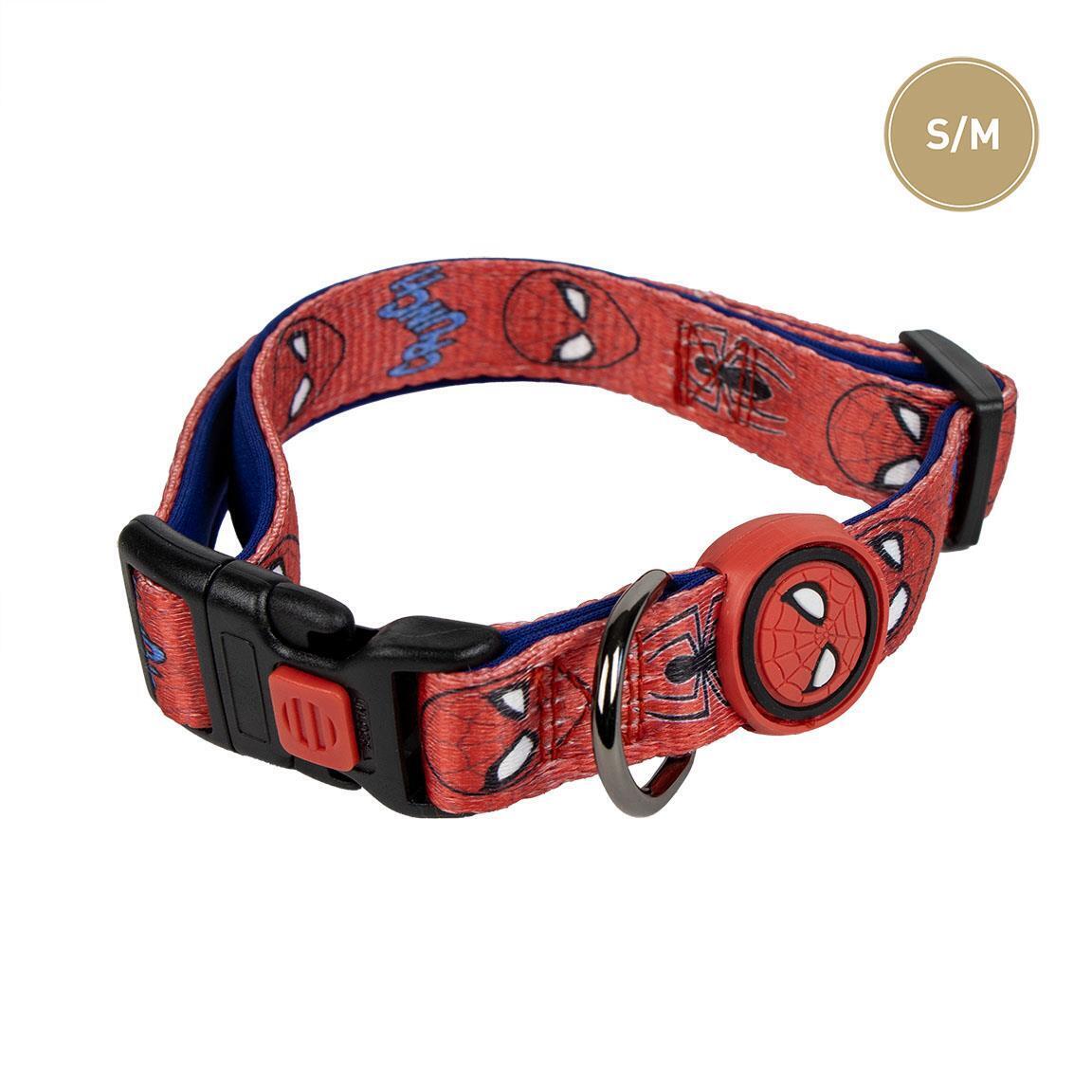 Collari Per Cani S/m Spiderman ROSSO - S-M | UNISEX CERDà