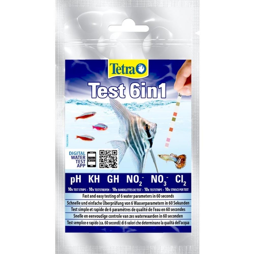 Tetra test Strisce 6in1 busta da 10 test