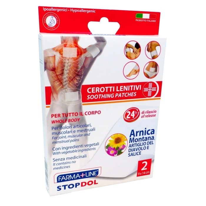 56970 FARMALINE CEROTTI CONTRO DOLORI MUSCOLARI PZ. 2