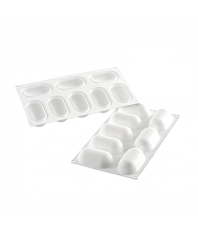Silikomart pillow 80, 82x43 h 32 mm + cutter, qualità professionale
