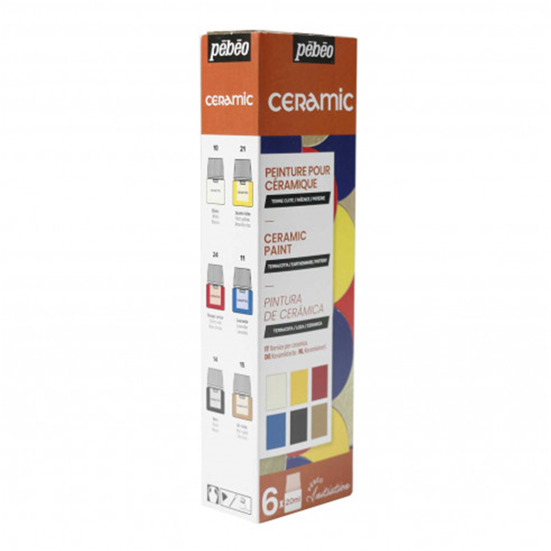 Set Iniziazione Ceramic  6x20ml | Pebeo