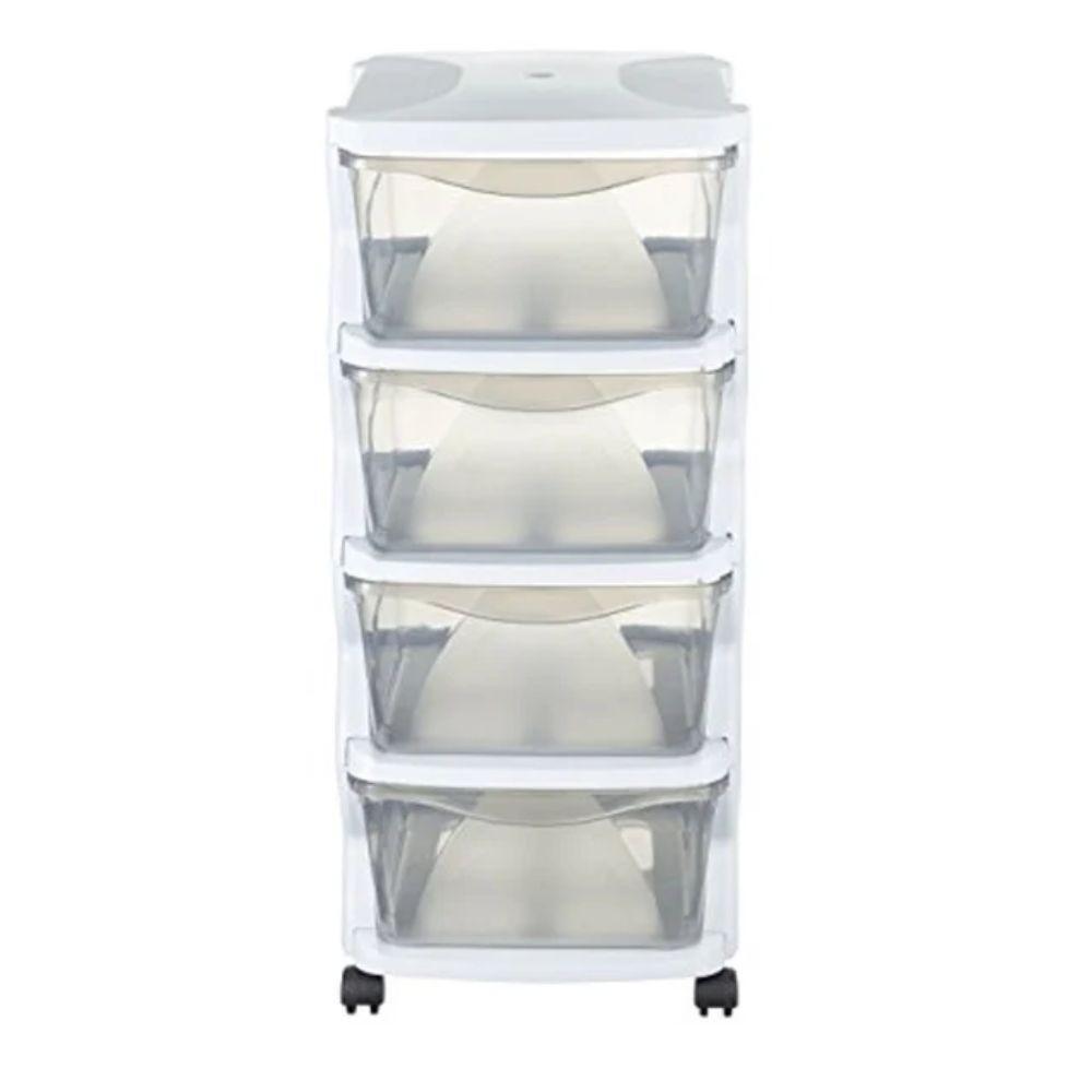 CASSETTIERA PLASTICA 36X40 H80 BIANCO