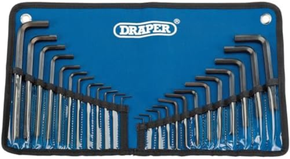 Draper Tools 33892/Metric-Set Imperial di chiavi combinate (25 pezzi)