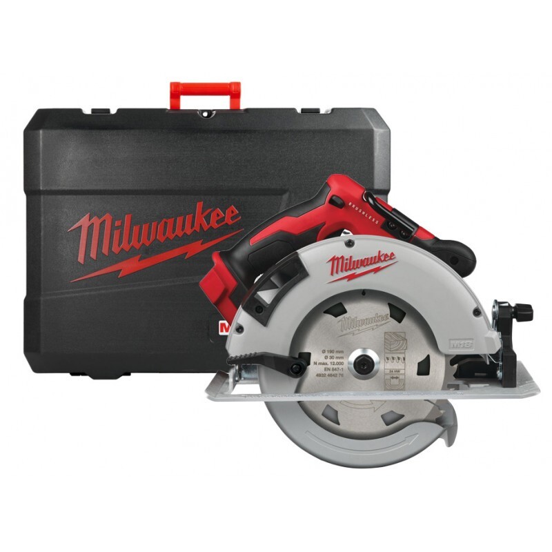 Sega circolare per legno a batteria Milwaukee M18 BLCS66-0X SOLO CORPO MACCHINA