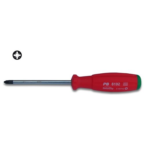 PB Swiss Tools Cacciavite a croce Pz 1 x 8cm SWISS GRIP 8192 1 80