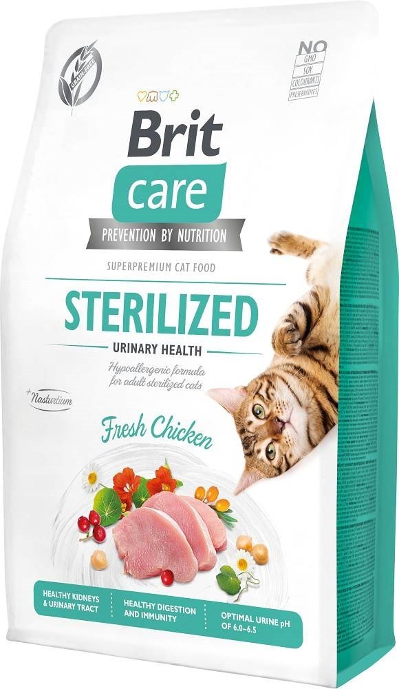 Brit Care Cat G-F urinario sterilizzato 2 kg