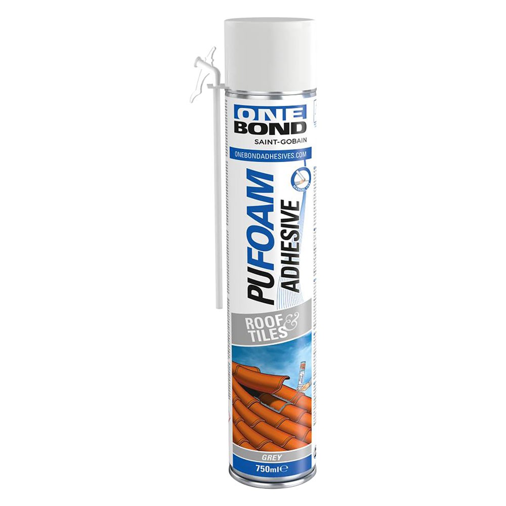 SCHIUMA POLIURETANICA TEGOLE/COPPI 'PU FOAM ROOF TILES' ml 750 - per pistola-...