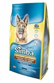 38966 SIMBA MANGIME PER CANE CROCCHETTE CON POLLO E TACCHINO KG. 4