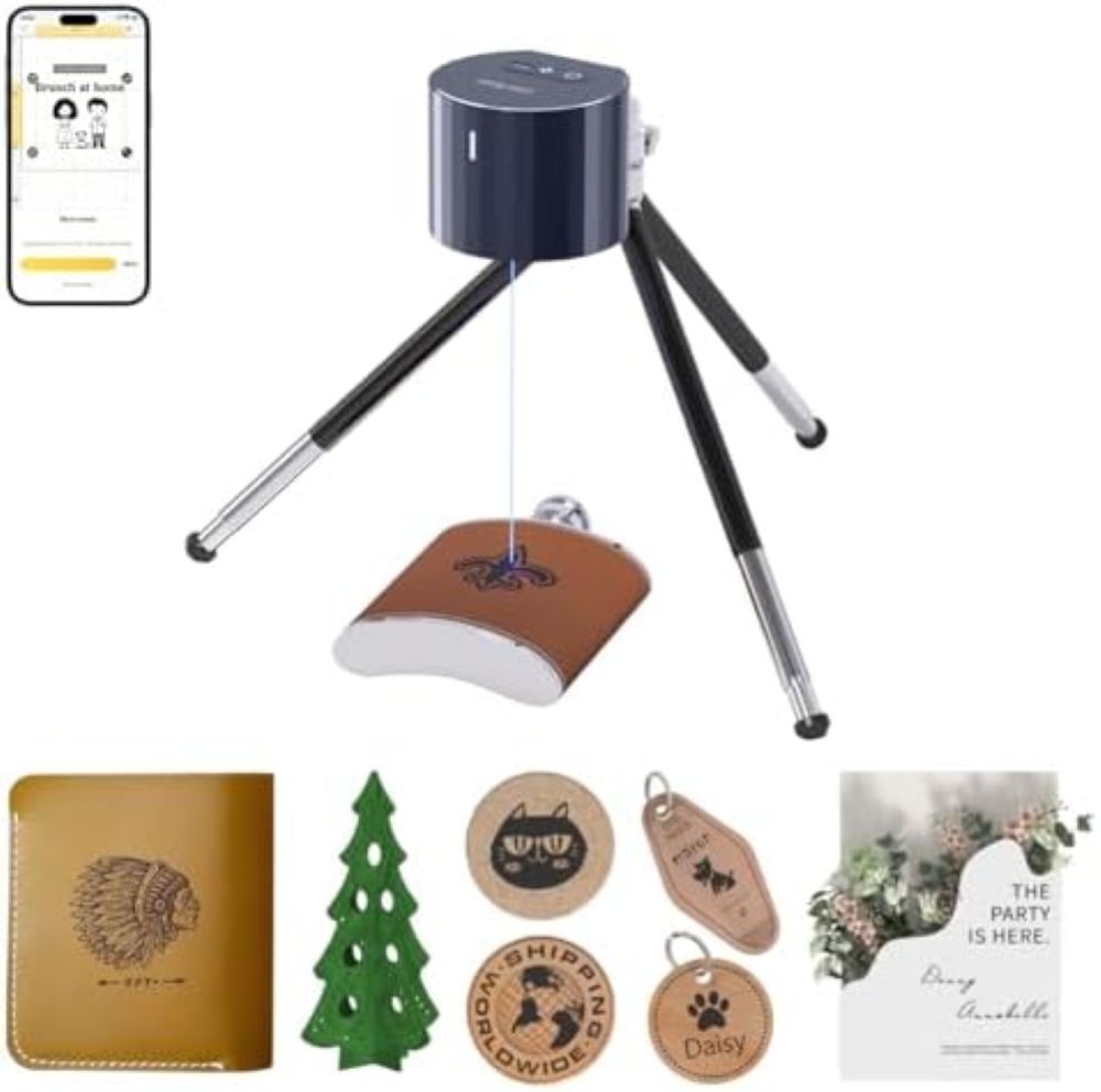 LaserPecker L1 Pro Incisore Laser, Laser Cutter Portatile Taglio Laser Strumenti