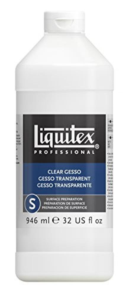 (TG. Grundierung) Acrilici Liquitex Gesso Chiara Superficie Prep-32 Once - NUOVO