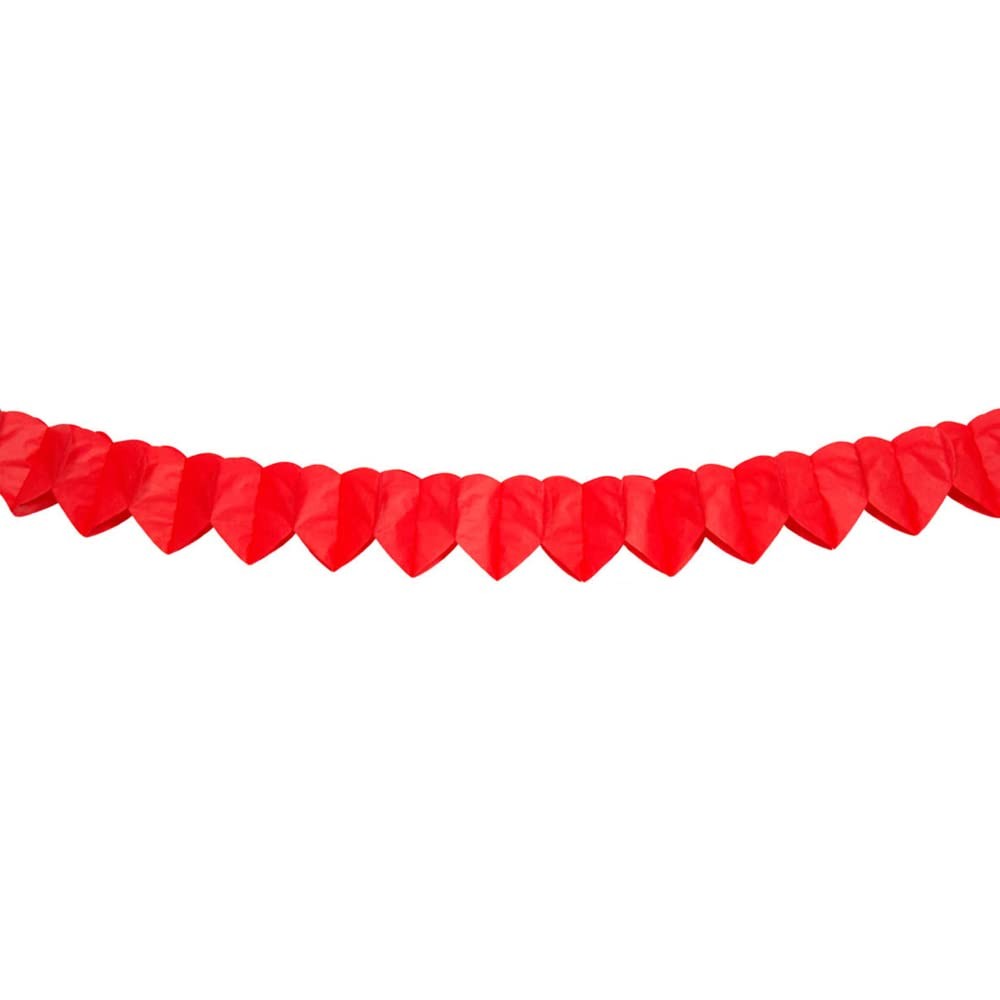 Red Heart Mini Garland Paper/2 M – Price For 1 Each