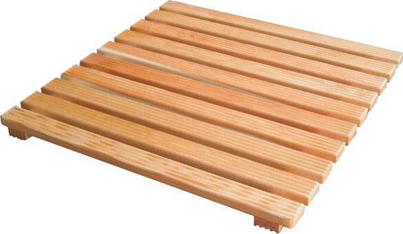 Xtra Pedana Doccia Legno 59x59 h. 4.5 Lusso - 16