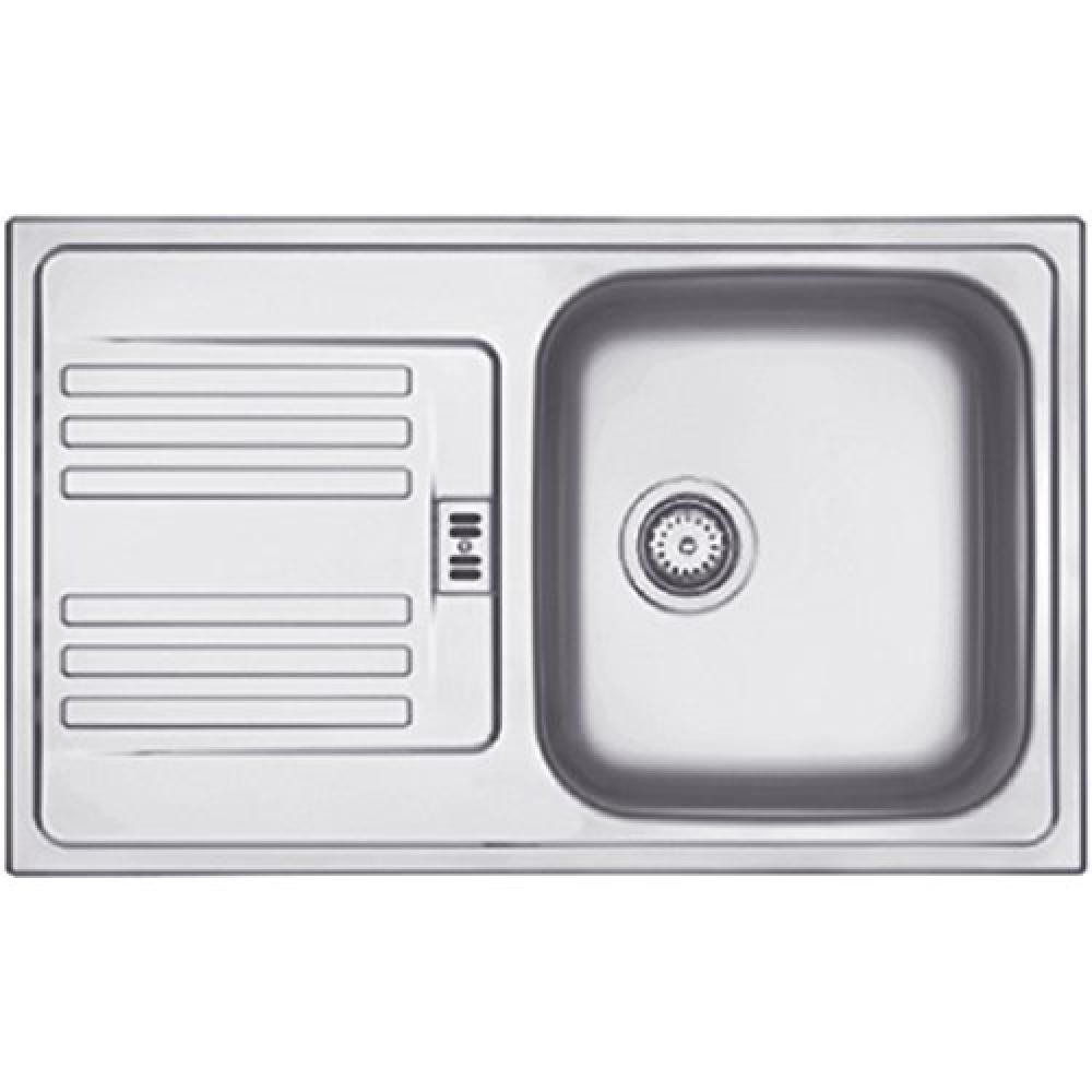 Franke 101.0058.089 Lavello da Incasso in Acciaio Inox con 1 Vasca e gocciolatoi