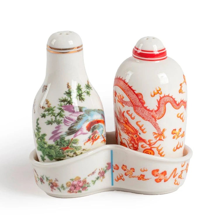 SET PER SPEZIE HYBRID THEA 10 X 5,5 X 10 CM 09692 SELETTI WHITE