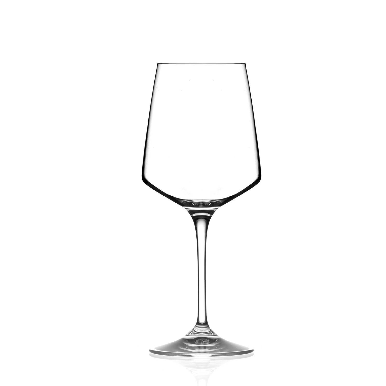 Rcr Aria set 6 calice vino cl 38, in fine vetro luxion