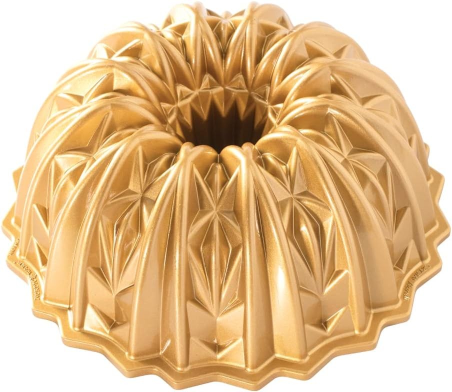 Nordic ware stampo torta taglio cristallo alluminio pressofuso bundt cake