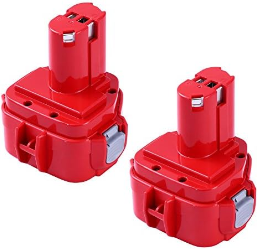2X Powayup 12V 3.6Ah 1220 NI-MH Sostituzione per Makita batteria 1222 1233 PA12