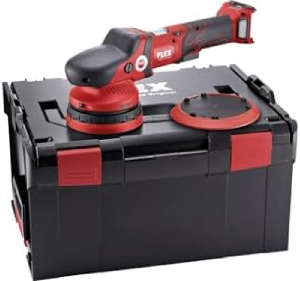 Flex 15 150 18.0-EC Cordless Orbital Polisher 18V Bare Unit XFE1518N Red