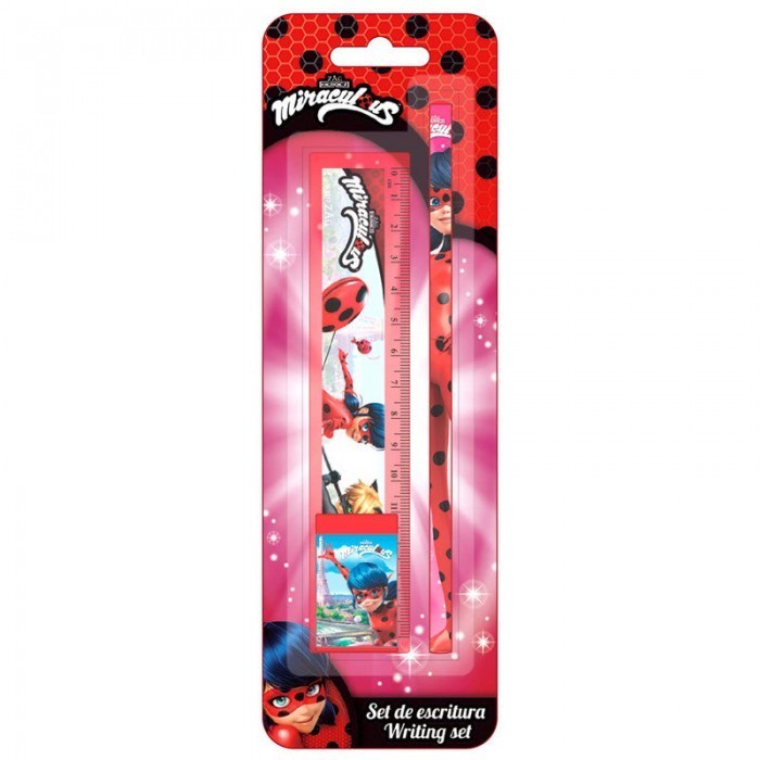 Blister scuola 3 pezzi Ladybug