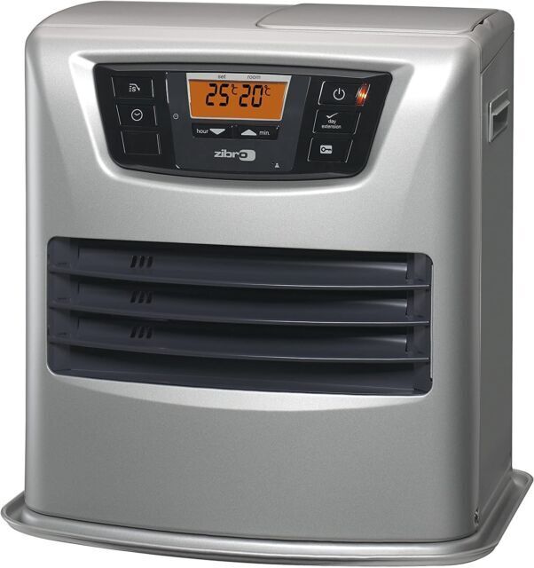 STUFA A COMBUSTIBILE LIQUIDO "ZIBRO LC-135" COLORE GRIGIO, 3,5 KW