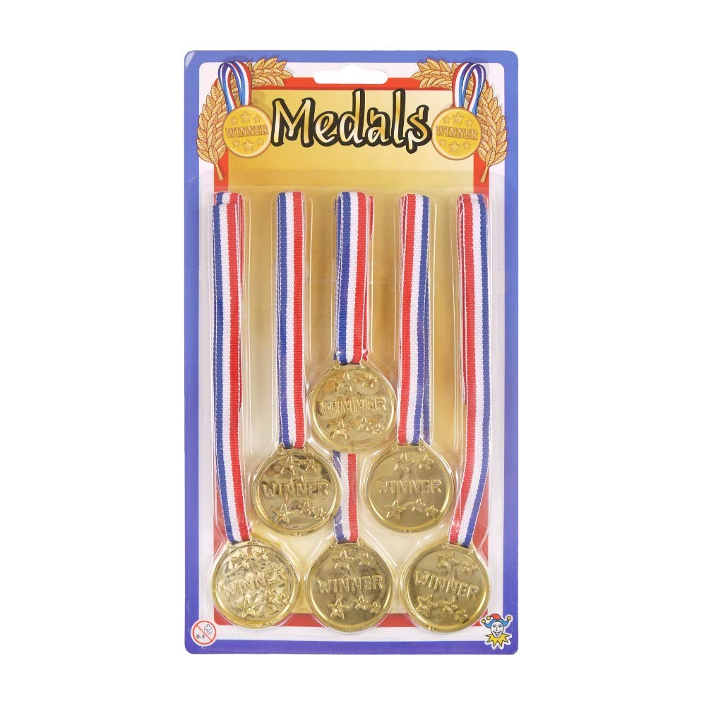 MEDAL GOLD WINNER 35MM W/62CM NECK CORD