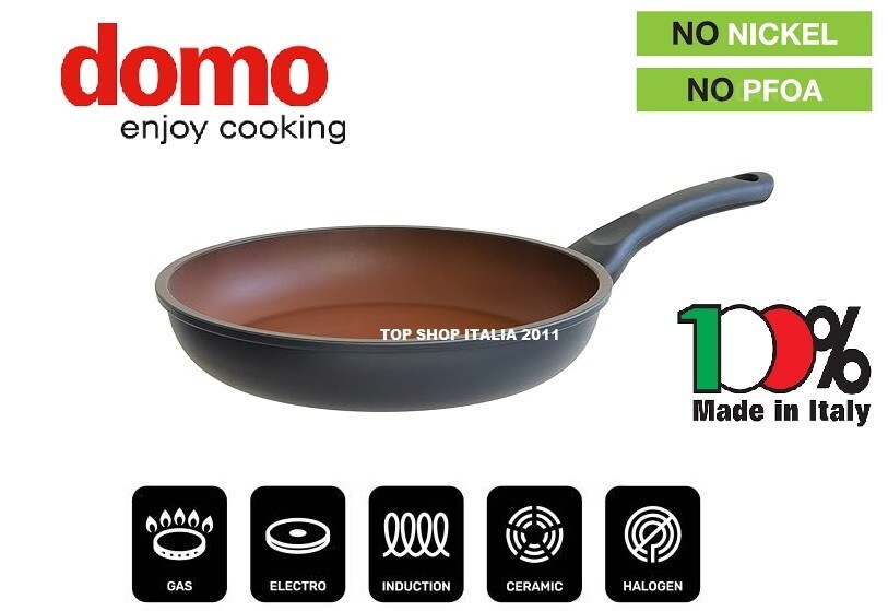 OFFERTA PADELLA ALTA DM 30 EVO TERRACOTTA DOMO ANTIADERENTE PER INDUZIONE 6 2025