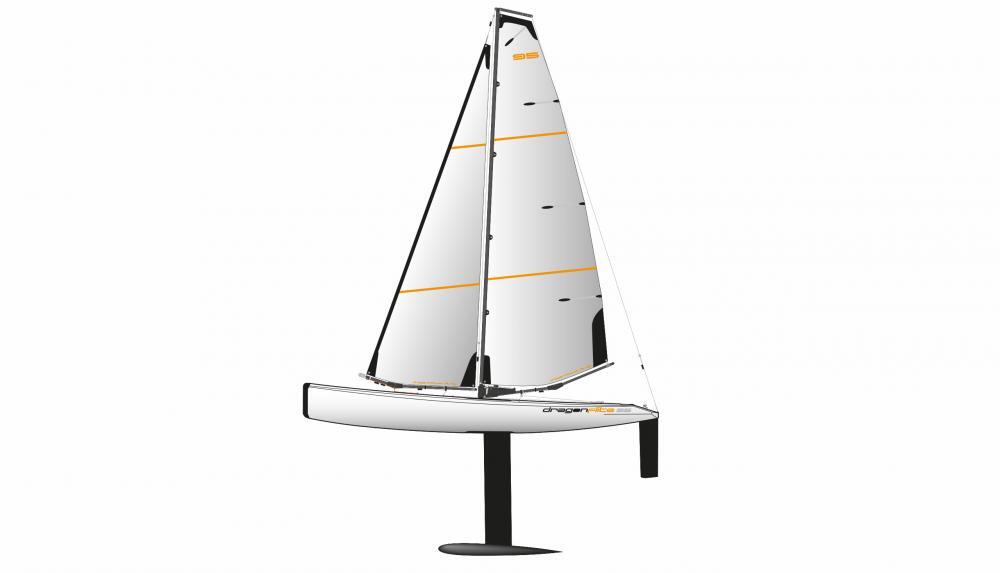 3517035 amewi Amewi DragonFlite 95 Segelboot 950mm,
