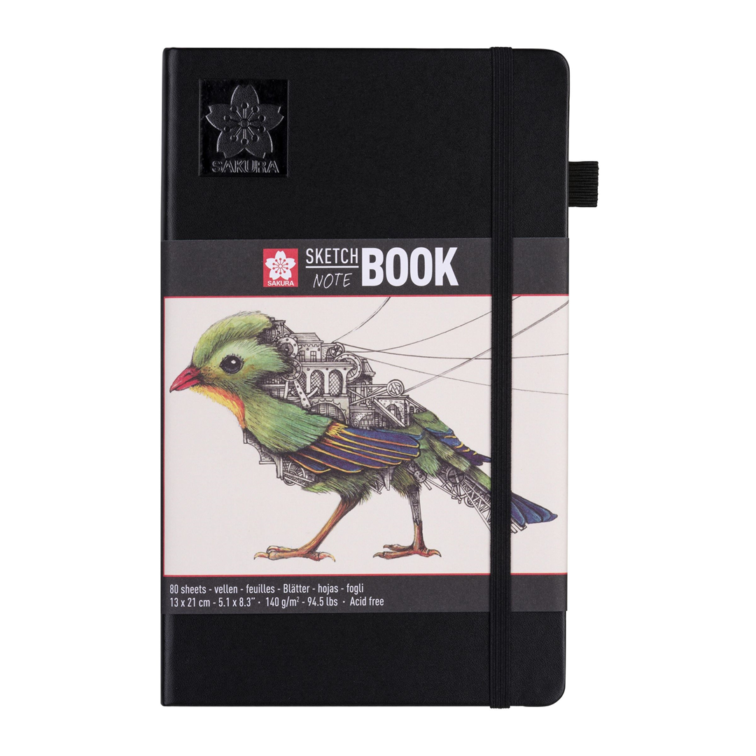 Blocco Sketch Note Book Avorio Cm.13x21 Pagine 80 140gr/mq | Sakura
