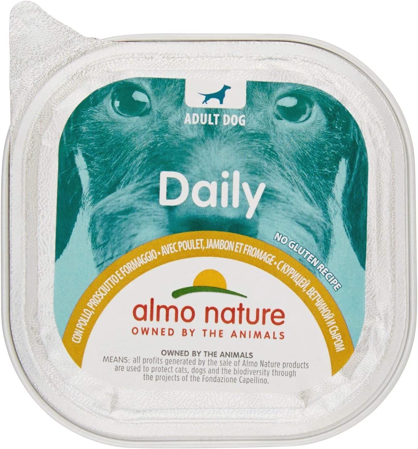 Almo Nature Daily Menù Dog 100gr Pollo, Prosciutto e Formaggio
