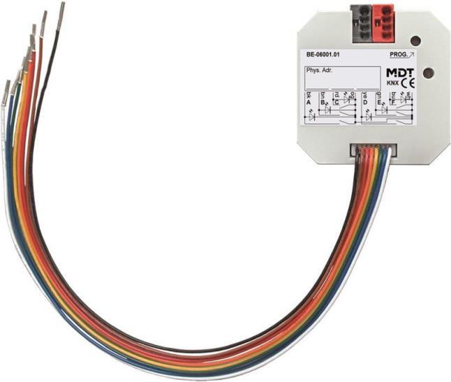MDT BE-06001.02 Tasterinterface/Taster- schnittstelle 6fach UP potentialfrei (BE