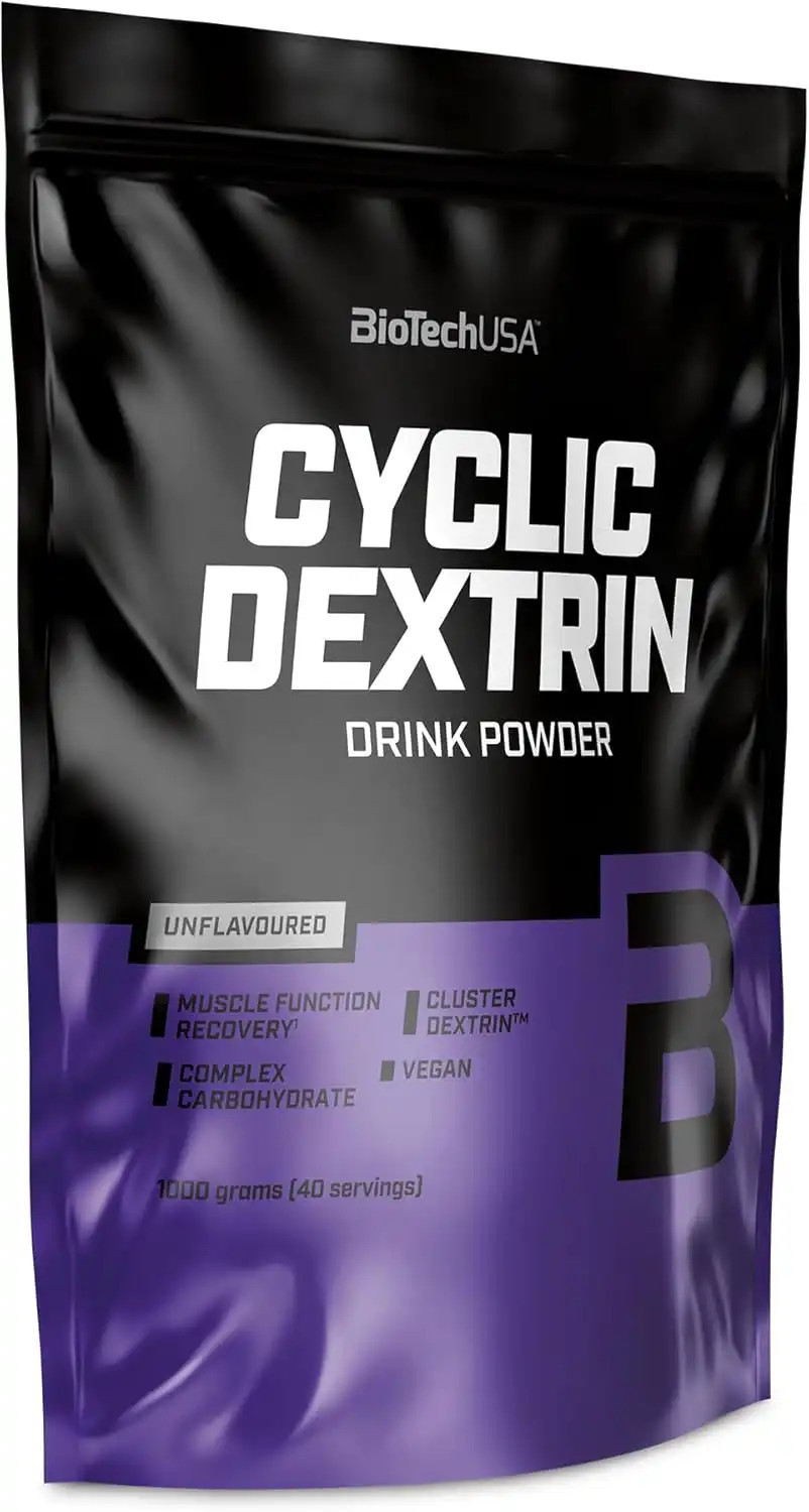 BioTechUSA Cyclic Dextrin 1000g - Carboidrati Complessi per Energia e Recupero