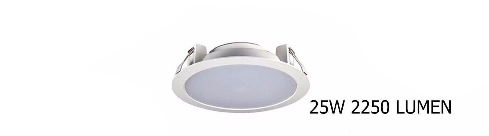 FARETTO BEGHELLI 71056 DWL LED 25W 3000K LUCE CALDA 2250 LUMEN D200/170mm