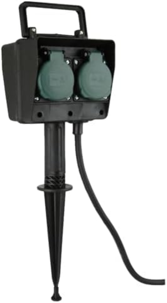 Unitec 44208 - Stealer 4 prese con le unghie del suolo (cavo di alimentazione da
