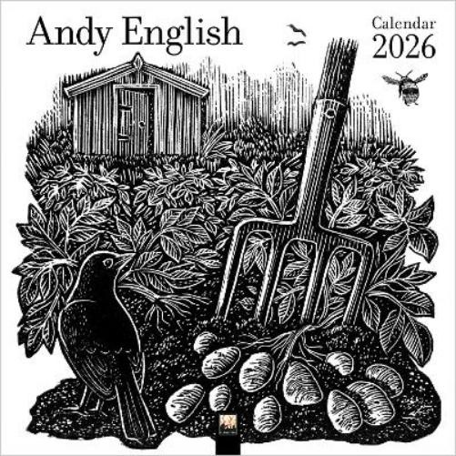 Andy English Wall Calendar 2026 (Art Calendar)