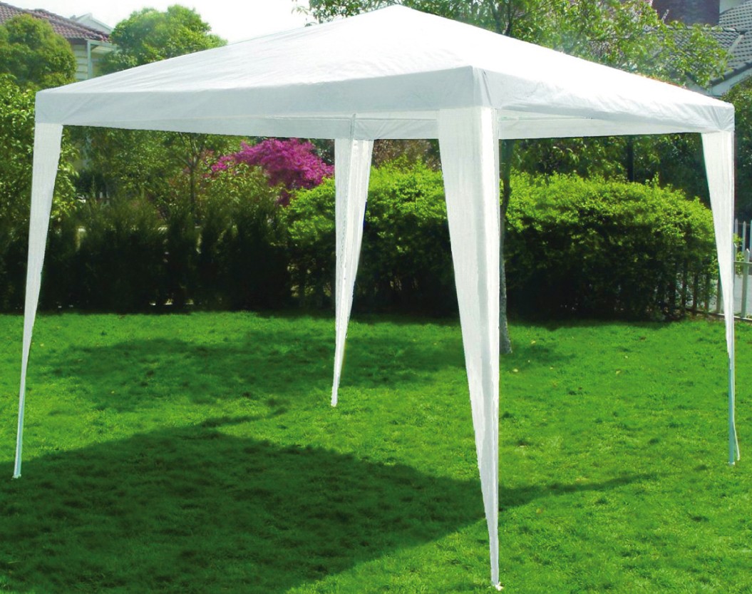 Tata Linda GAZEBO GELSOMINO mt. 3x3x2,5 h col. Bianco