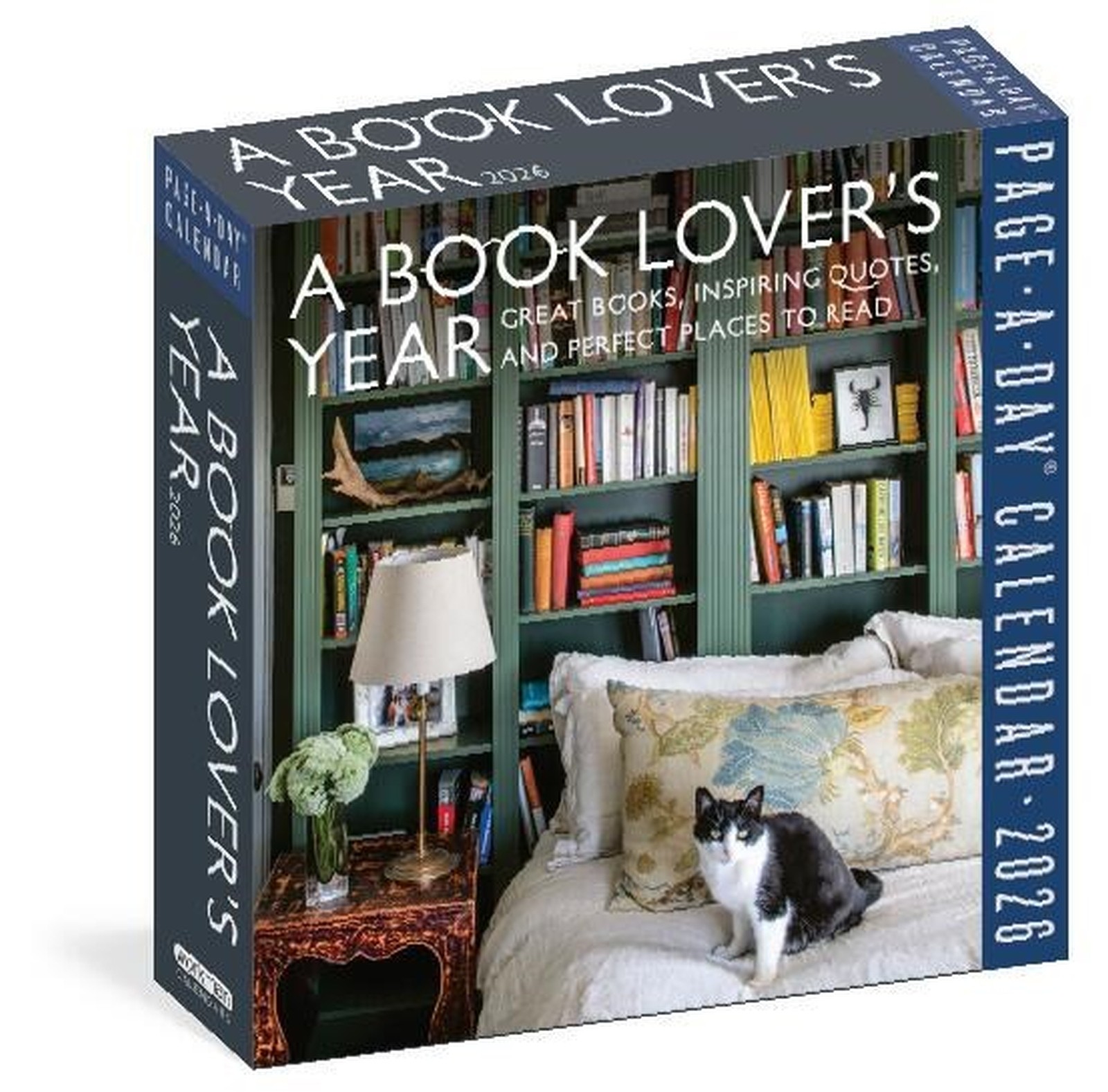 A Book Lover's Year Page-A-Day® Calendar 2026 (PRESALE 12/08/2025)