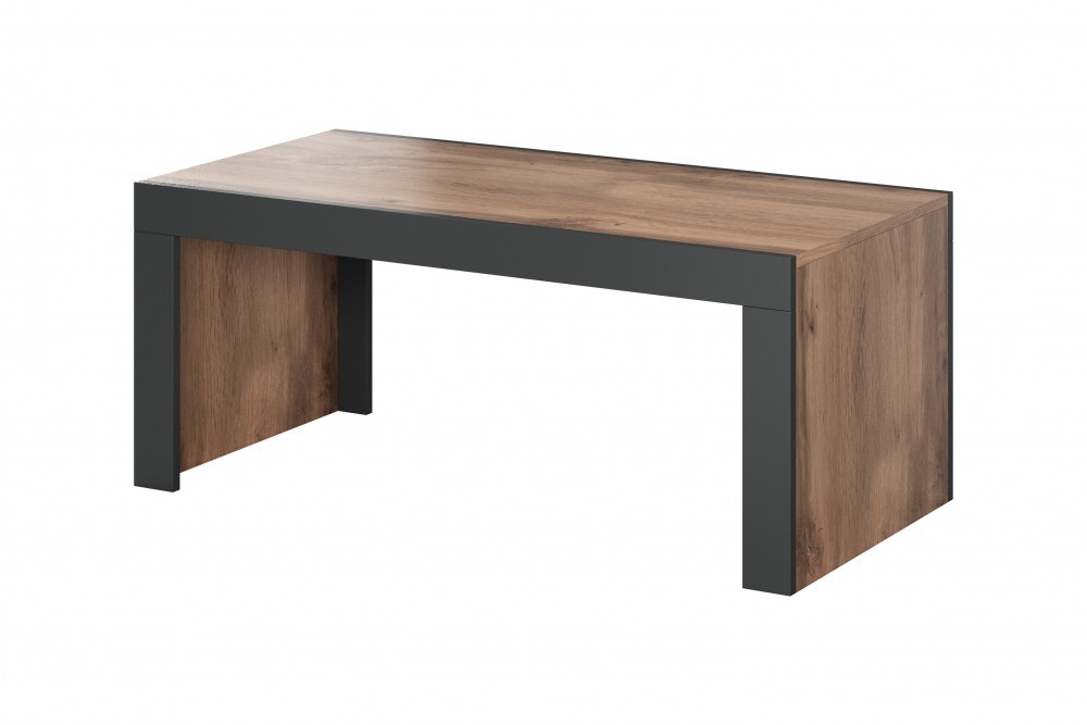 Panca/tavolo Mila 120X60X50 rovere Wotan + antracite