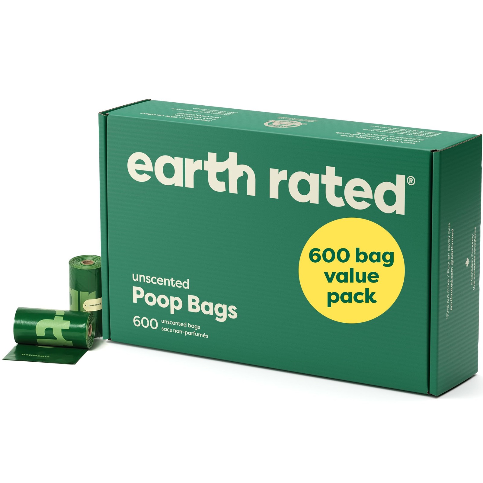 Earth Rated Dog Poo Bags Value Pack, Leak-Proof And Extra-Thick Pet Waste B qW3Q