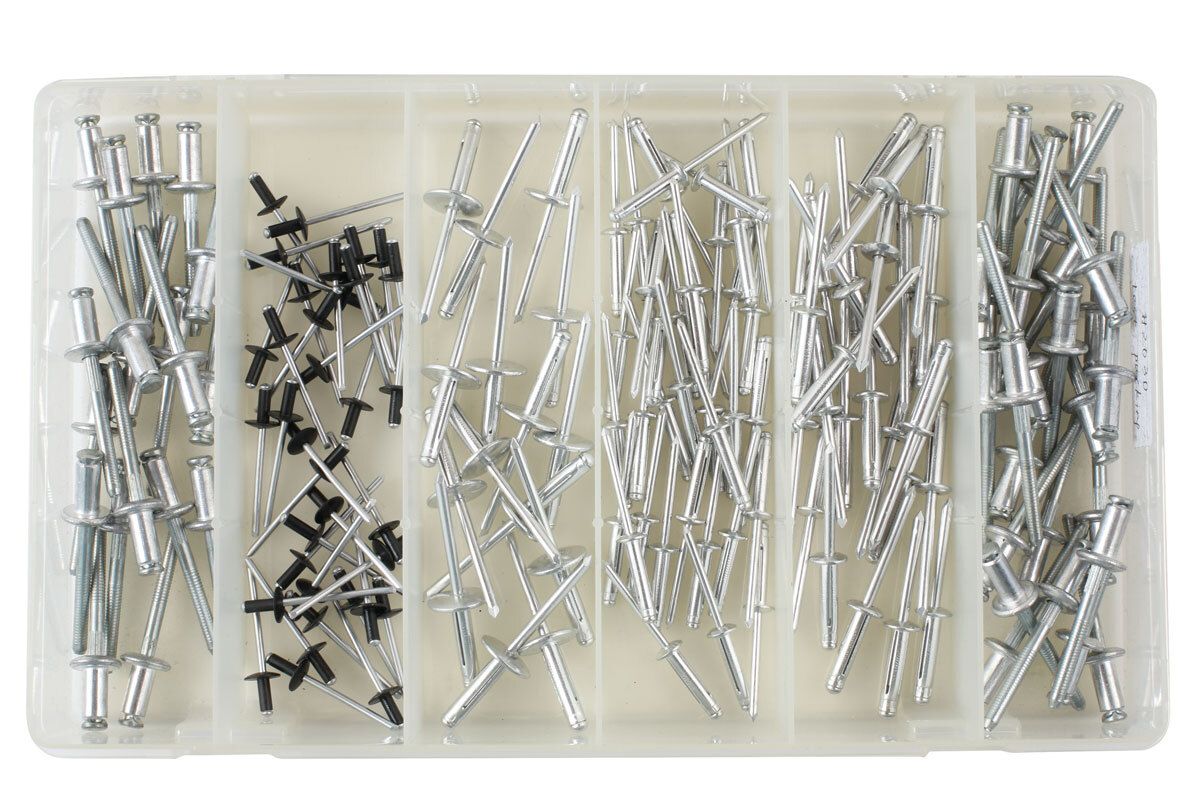 Connect Rivetti In Metallo Assortiti 150 Pezzi 35996