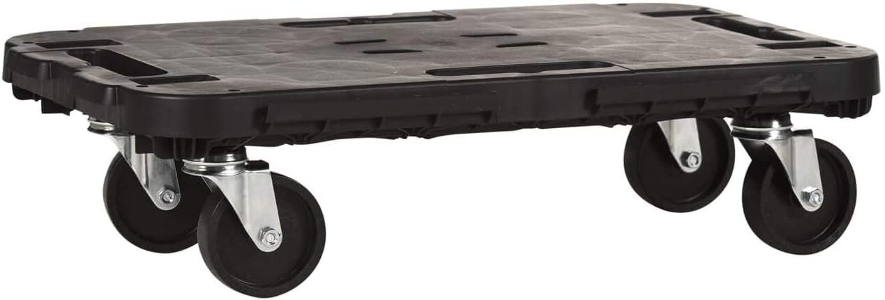 Pedana Carrello Porta tutto Multiuso con ruote Dolly Portata Statica 543 kg.