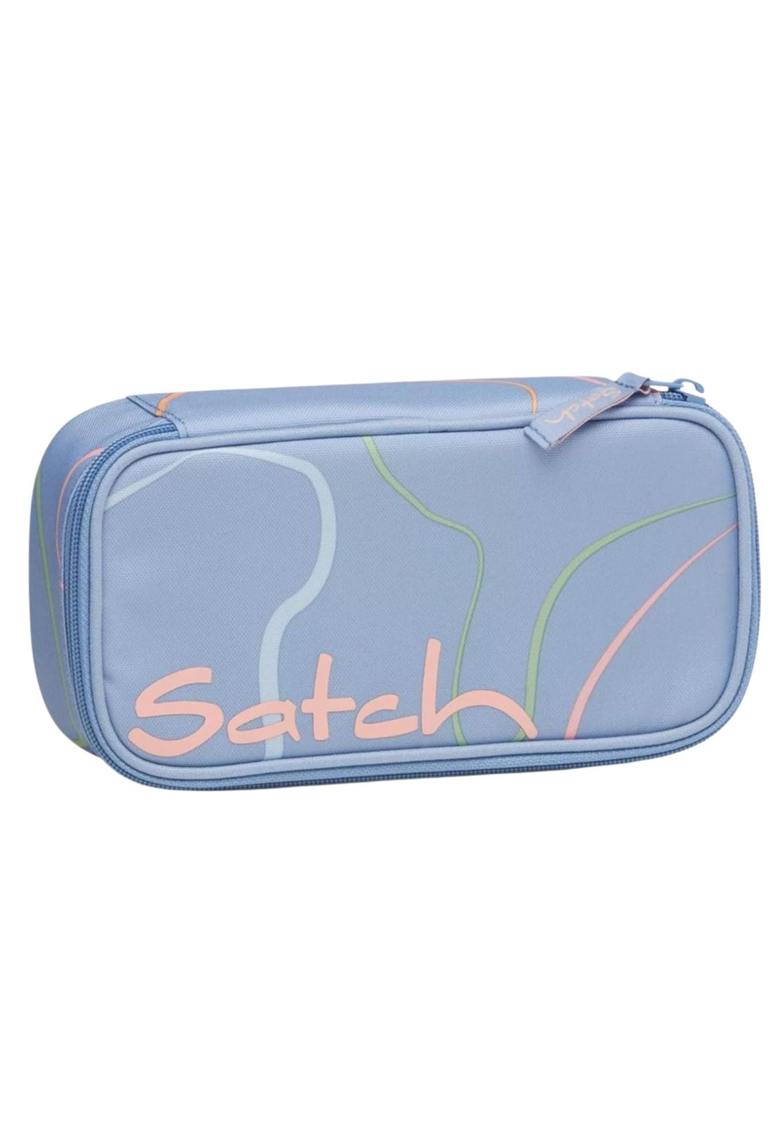 Astuccio Satch Vivid Blue Portapenne Unisex Poliestere Riciclato Azzurro