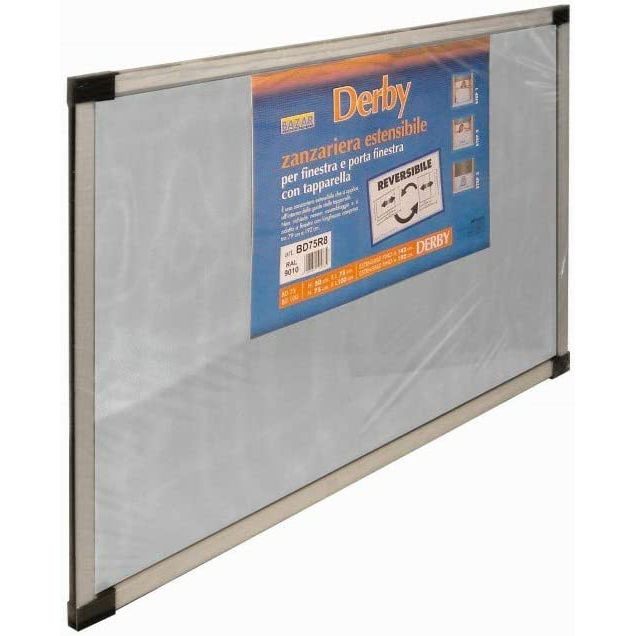 ZANZARIERA DERBY CM 100X70 ARGENTO
