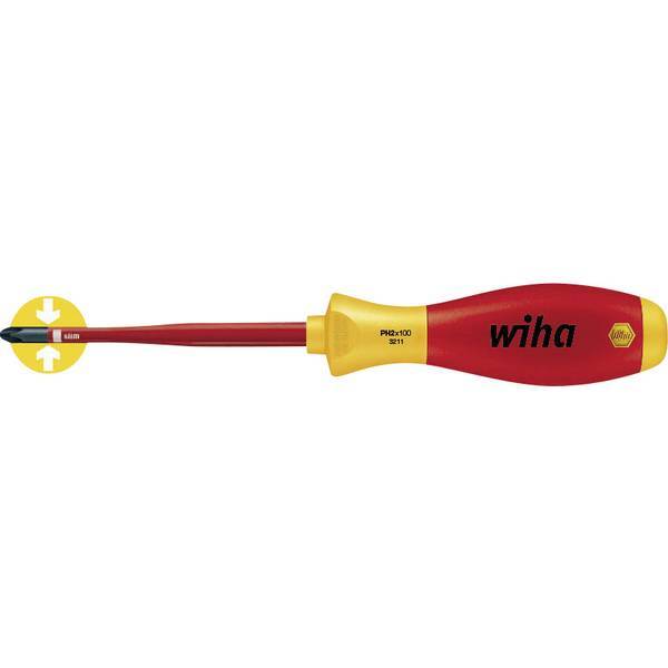 WIHA POZIDRIV-SCHRAUBENDREHER PZ1 SOFTFINISH-SLIMFIX VDE1000V 35395 VDE
