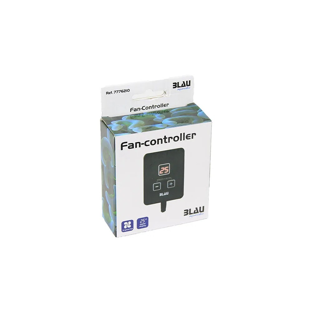 Blau Aquaristic Fan Controller Termostato per ventole di raffreddamento