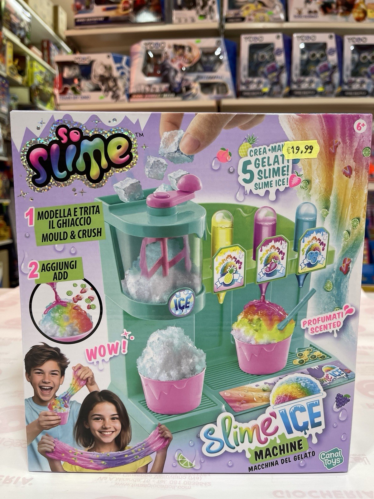 Slime Rocco Giocattoli 21739560 SO SLIME Macchina del Gelato