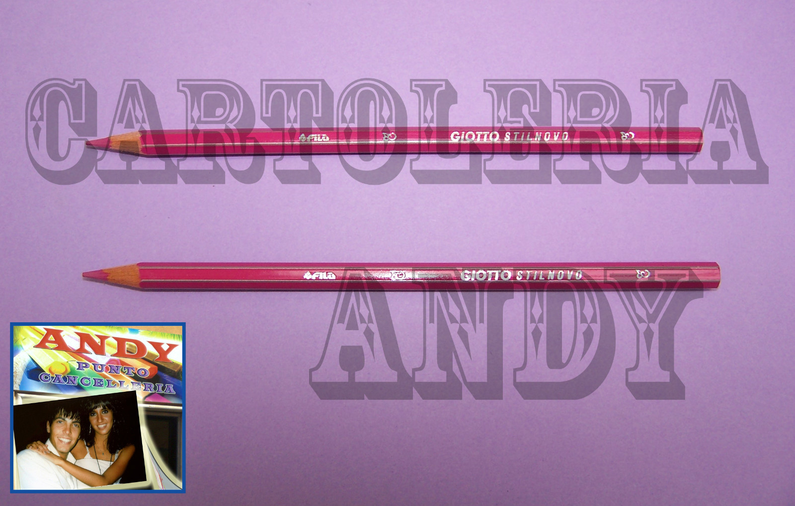 2 PASTELLI STILNOVO - FUXIA - GIOTTO - FILA