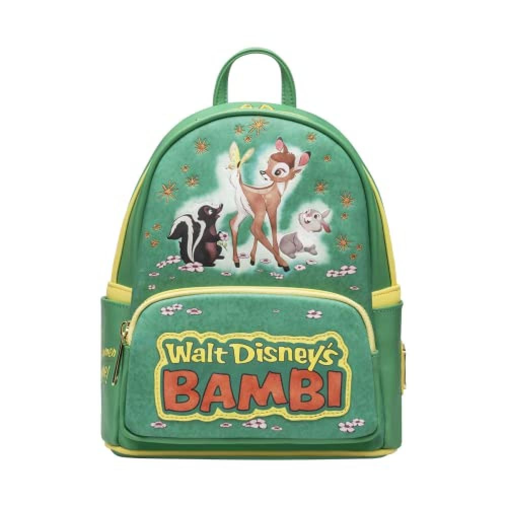 (TG. Taglia unica) Loungefly Disney Bambi, Zaino, Esclusiva Amazon, Sacchetto Ca