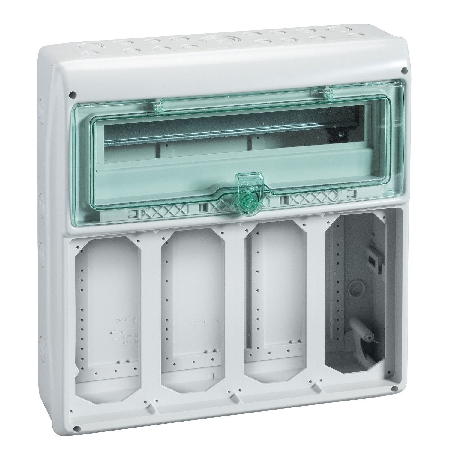 Quadro Ip65 Mureva Enclosures 18+1M.4Pr. Interbloccate ( SCHNEIDER cod. 10373 )