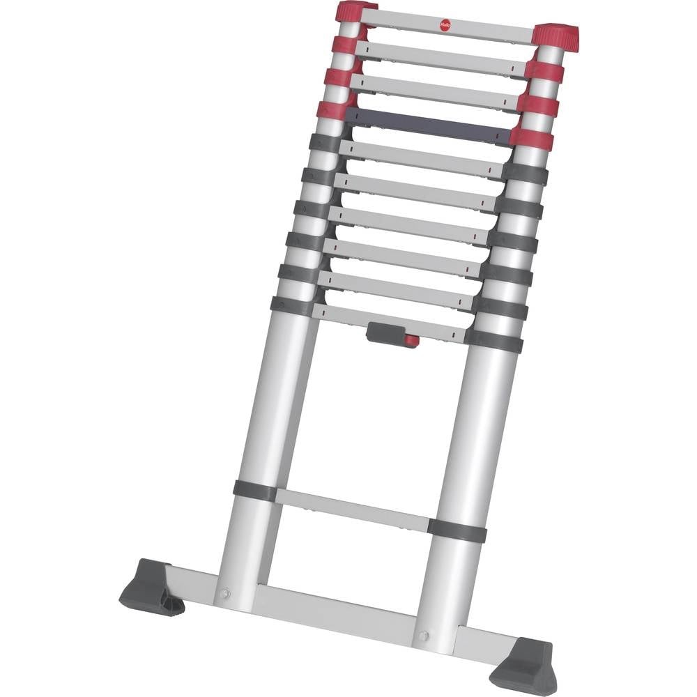 Hailo T80 FLEXLINE 7113-111 Alluminio Scala telescopica Altezza operativa max: